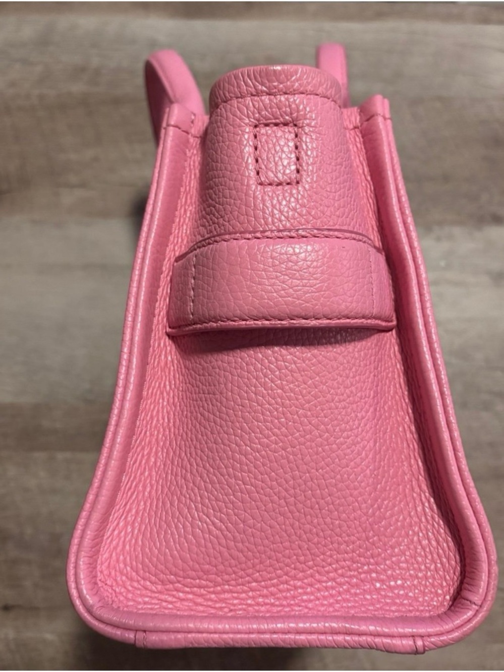 Marc Jacobs Pink Canvas The Tote Bag Small with Strap - Picture 6 of 7